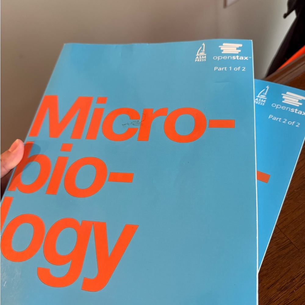 Microbiology Textbook Set - Blue Cover